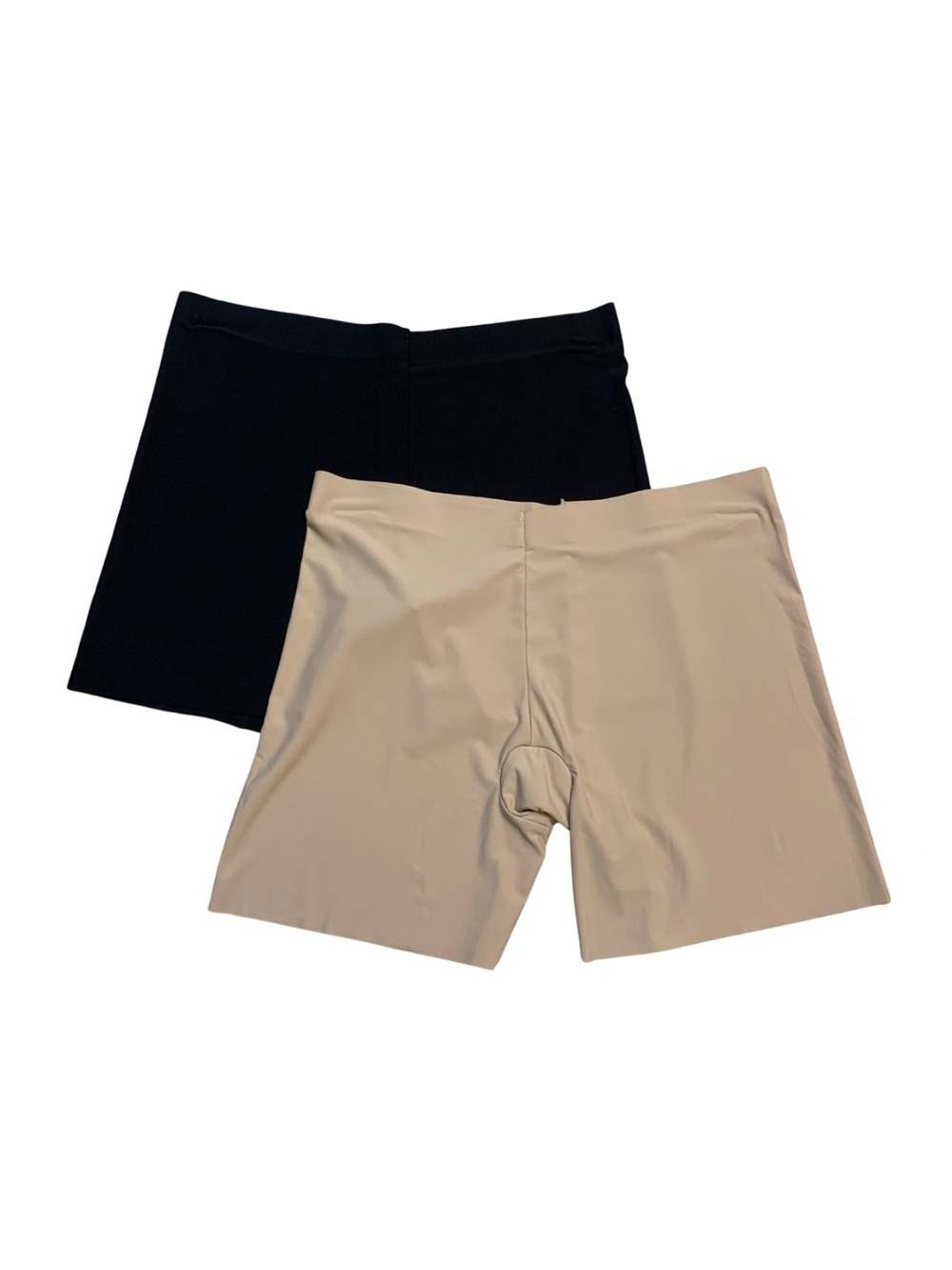 2/$30 Kathy Ireland Intimates Seamless Set Black Nude Shaping Shorts Underwear